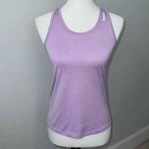 Reebok Purple Mesh Back Racerback Training Tank Top Womens XS